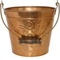 thumbnail image 1 of 8 Po. Jardinière Florale, Cuivre, 1 of 1