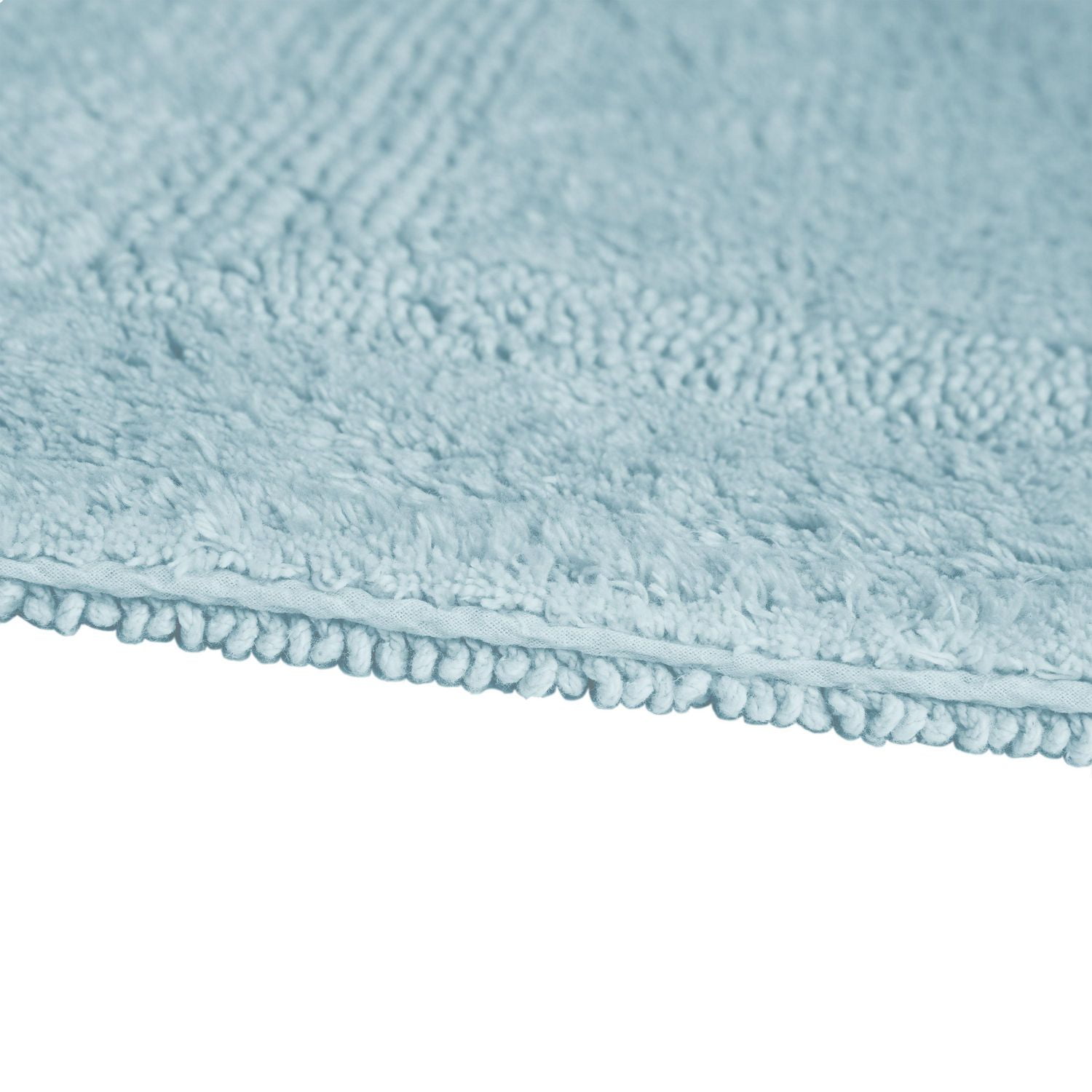 Tapis de bain en coton réversible doux et absorbant Fabstyles Basix