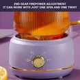 thumbnail image 4 of Mini Electric Stewing Cup | Glass Heating Pot | Slow Simmer for Nutrient-Rich Drinks | Compact Wellness Kettle for Tea, Soup, and Herbal Infusions At Home, 4 of 6