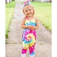thumbnail image 2 of Children Summer Clothing Tie dye Romper 2-6T, 2 of 20