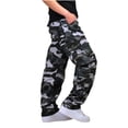 thumbnail image 2 of Pantalon Homme Multi-Poches Délavé Extérieur Décontracté en Solde, 2 of 6