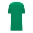 thumbnail image 4 of Bath Robe Womens Zip Front Robes Lightweight Short House Coat Zipper Nightgown with Pockets Bath Robe S-16 Green S, 4 of 8