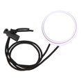 thumbnail image 2 of Clear Vision Diving Rearview Mirror, Diving Adjustable Rearview Mirror, with Lanyard Glass Convex Lens for Side Hanging 35cm/13.8In Buckle Lanyard Black,White, 2 of 7