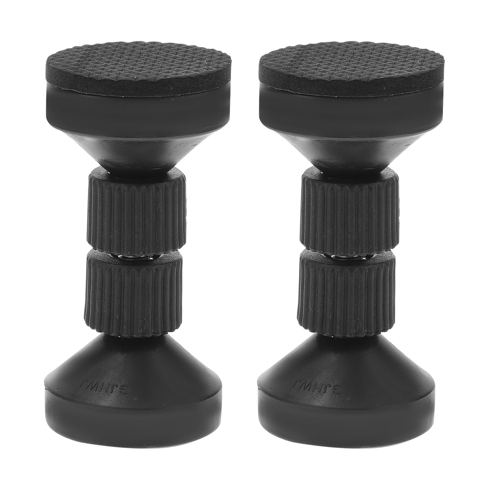 CIMAXIC 2 Pcs Butées Réglables pour Tête de Lit pour Stabilisateurs Muraux de Tête de Lit Butées de Lit,3.19"X1.57"X1.57 Pouces