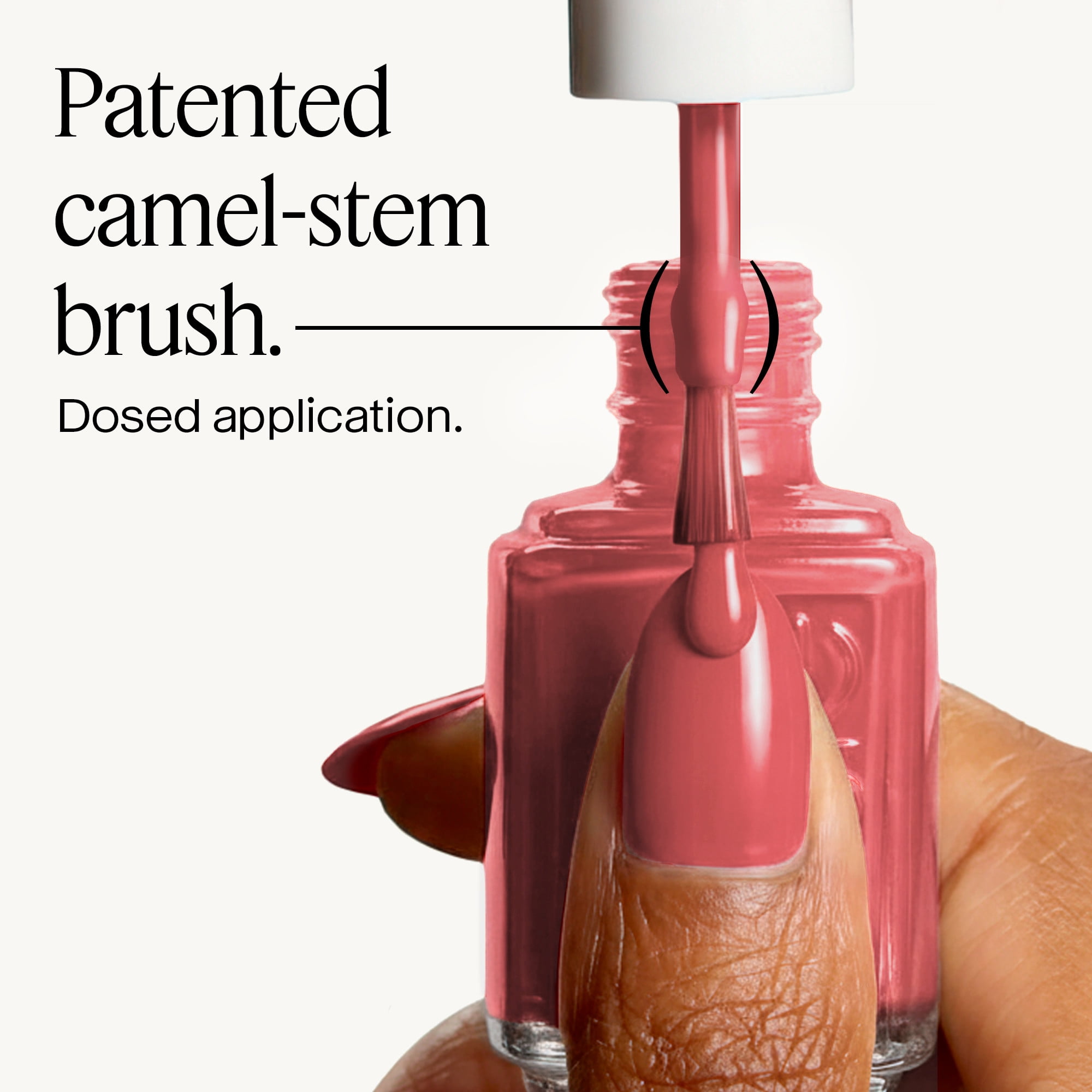 essie vernis à ongles, végétalien, finition brillante, formule de qualité salon, topless & barefoot, 13.5ml