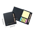 thumbnail image 3 of Danhjin Convenient Notepad Notepad And Notebook Office Study Supplies Kraft Paper Notepad Coil Book With Pen Notepad Student Office Notepad Tearable 5ML, 3 of 8