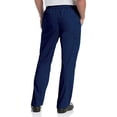 thumbnail image 1 of Landau Essentials 7 Pocket Scrub Pants for Men's: Classic Relaxed Fit, Elastic, Zipper Front, Pull-on Medical 8555, 1 of 5