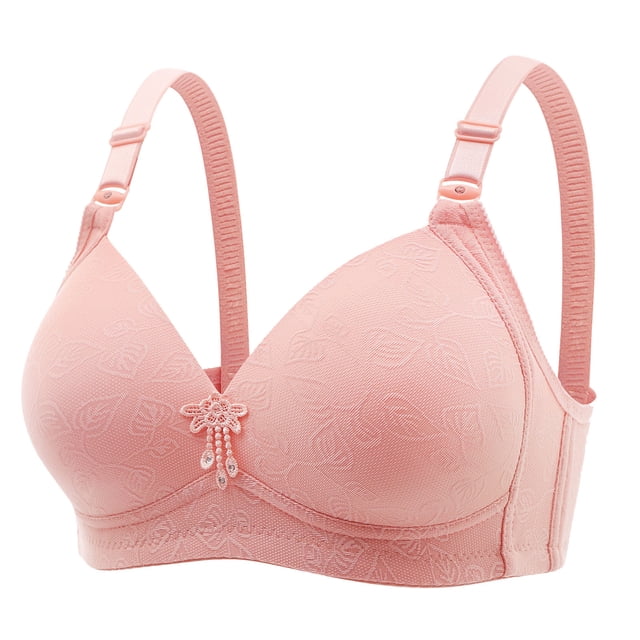 Timegard Wireless Bras for Women Plus Size Full-Coverage Adjustable Strap Comfort Everyday Bralettes