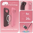 thumbnail image 2 of TUDIA MergeGrip pour Google Pixel 10 Case et Google Pixel 10 Pro Case 2025 Compatible MagSafe - Rose Fumé, 2 of 6