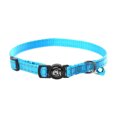 thumbnail image 2 of Safety Reflective Pet Collar with Bell Collar Animal Adjustable Animal Nylon Webbing Breakaway Necklace,Sky Blue, 2 of 8