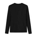 thumbnail image 5 of Pisexur Hauts pour Femmes Mode d'Automne T-Shirt à Imprimé Graphique Amusant Col Rond Manches Longues Chemises pour Femmes Chic Décontracté Hauts de Sortie Confort Polyvalent Blouses Légères, 5 of 5