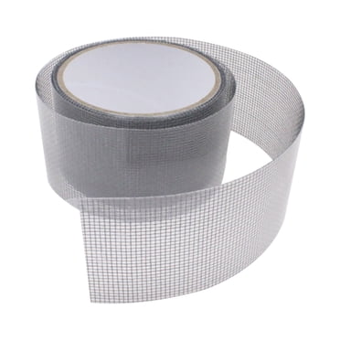 Window Screen Repair Kit Tape,3-Layer Strong Adhesive and Waterproof Fiberglass Covering Wire mesh Repair for Window Screen and Screen Door tears Holes Screen Repair kit