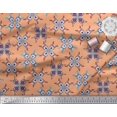 thumbnail image 2 of Soimoi Polyester Crepe Fabric Tiles Moroccan Fabric Prints by Yard 42 Inch Wide, 2 of 3