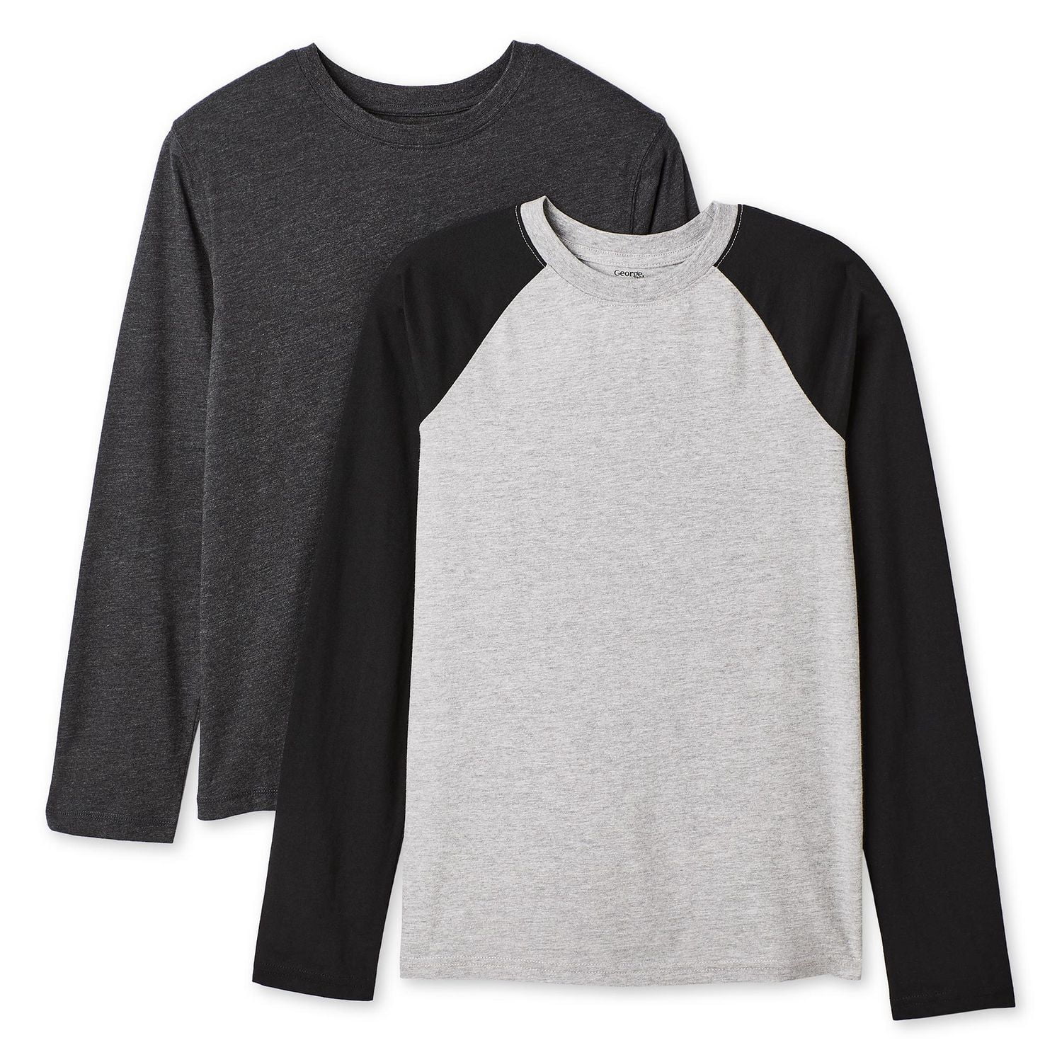 Lot de 2 t-shirts à manches longues George pour garçons