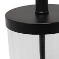 thumbnail image 4 of Lalia Home LHT-5009-BK Entrapped Glass Table Lamp with White Fabric Shade, 4 of 4