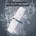 thumbnail image 4 of Birdeem Battery Storage Box, Travel Toothbrush Cup Portable Wash Cup Toothbrush Home Storage Box Tooth Cylinder Mouthwash Cup Travel Toothbrush Box Set, 4 of 6