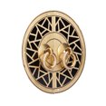 thumbnail image 4 of Bouton de Garde-Robe, Pas Facile de Corroder Superbe Artisanat Bouton d'Armoire de Style Rétro Pas de Rouille pour les Armoires pour les Tables de Toilette, 4 of 8
