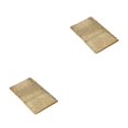 thumbnail image 3 of Youkk Polyester Chenille Bath Mat - Strong Water Absorption Exquisite Crafted Soft Texture No Shedding Camel 40cm*60cm 2Set, 3 of 6