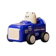 thumbnail image 2 of QIPOPIQ Jouets de Voitures - Cadeaux de Premier Anniversaire - Camions de Course d'Animaux à Presser, 2 of 4
