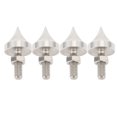 thumbnail image 1 of Ensemble de 4 Pointes de Haut-Parleur, Caisson de Basses CD Hi-Fi, Support d'Isolation pour Plateau Tournant, Pointes d'Isolation Réglables pour Haut-Parleur pour Caisson de Basses Lecteur CD DVD Amplificateur Audio, 1 of 7