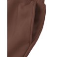 thumbnail image 3 of Innerwin Tracksuit Set Long Sleeve Womens Lounge Sets Exercise Solid Warm Two Piece Outfit Coffee L, 3 of 5