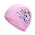 thumbnail image 4 of MesaSe Lovely Cartoon Dolphin Kids Children Waterproof Swimming Cap Ear Protection Hat, 4 of 9