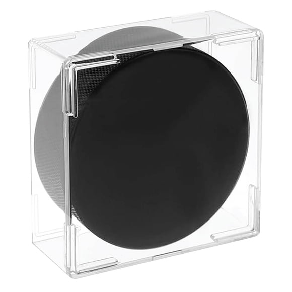 Hockey Puck Display Case - Clear - Preserve and Protect your Autographed or Collectable Hockey Pucks