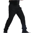 thumbnail image 4 of Qertyioot Mens Multiple Pockets Cargo Trousers Work Cargo Pants, 4 of 5