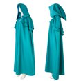 thumbnail image 4 of XZNGL Unisex Hooded Button Casual Party Retro Gothic Long Cloak Stage Outfit Tops, 4 of 7