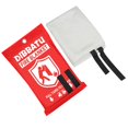 thumbnail image 3 of DIBBATU Emergency Fire Blanket for Home, Fire Blankets for Home and Kitchen, Emergency Fire Retardant Blankets for House, Fireproof Blanket for Kitchen, Fireplace, Grill, BBQ, 3 of 9