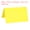 Jaune, variante sur Unique Bargains Cartes de Vœux Vierges, Lot de 100 Décoration de Faveurs Carte Vierge Pliable, Papier Carton Jaune