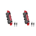 thumbnail image 3 of Baohd Rechargeable Bike Tail Light Cycling Reminding Rear Lamp Waterproof Taillight Wide Range Cycling Illumination Gear Red 2Set, 3 of 6