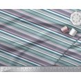 thumbnail image 2 of Soimoi Rayon Fabric Horizontal Stripe Fabric Prints by Yard 56 Inch Wide, 2 of 5