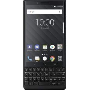 BlackBerry KEY2 Smartphone noir sans verrouillage pour Android (AT&T/T-Mobile) 4G LTE, 64GB