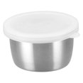 thumbnail image 2 of 1pcsDressing Containers To Go Small Leakproof Reusable Stainless Salad Dressing Container With Lids | Easy To Open Dipping Cups Small Condiment For Lunch, 2 of 8