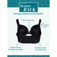 thumbnail image 3 of Vanity Fair Womens Beauty Back Full Figure Front Close Underwire Bra, 42D, Star, 3 of 4