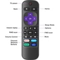 thumbnail image 5 of Lot de 2 Télécommandes de Remplacement pour Téléviseurs Roku, Télécommandes IR pour Téléviseur Seulement, 5 of 5