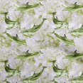 thumbnail image 1 of oneOone Rayon Beige Fabric Whale Craft Projects Decor Fabric Printed By The Yard 56 Inch Wide, 1 of 5
