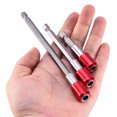 thumbnail image 3 of 1/4 Pouce Hexagonal Visseuse Support de Bit en Acier Inoxydable Visseuse Bit Rallonge Adaptateur Manchon Rouge 60mm 1pc, 3 of 8