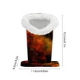 thumbnail image 3 of Suncoda Plush Storage Bo X, Plushs Glasses Case Makeup Brush Storage Bucket High-End Dressing Table Desktop Cosmetics Storage Box, 3 of 6
