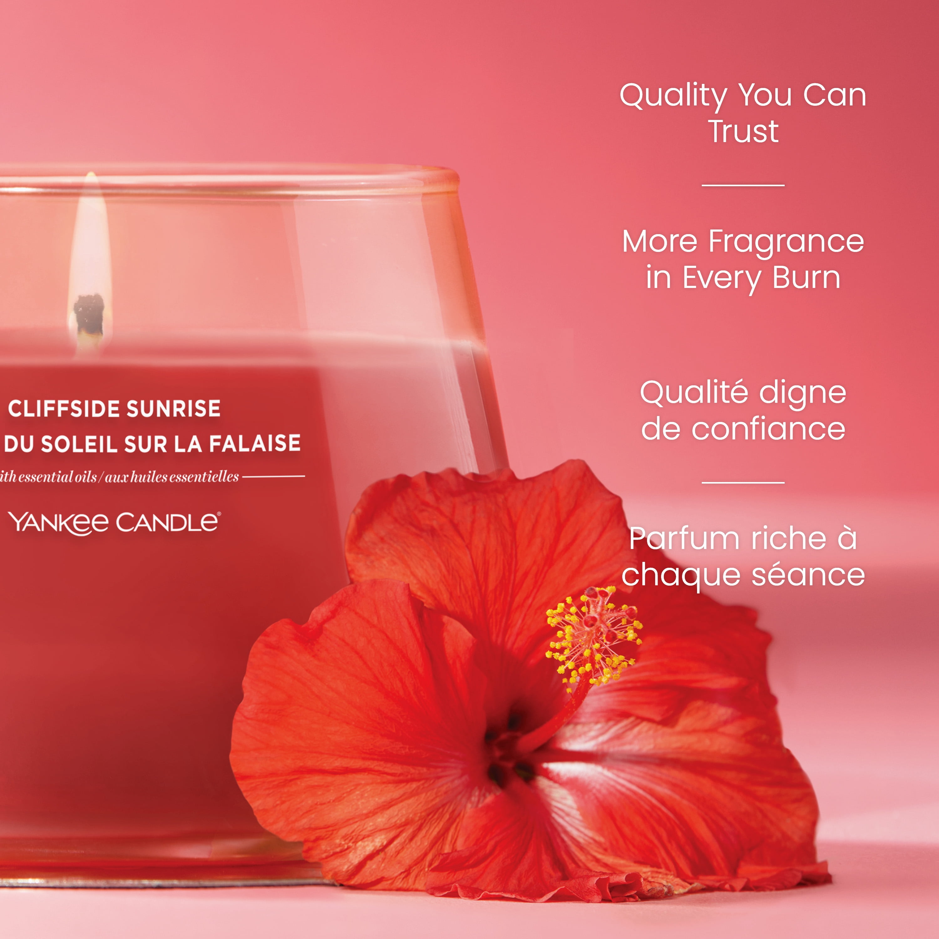 Yankee Candle Scented Candle, Cliffside Sunrise, 10 oz, Studio Collection, Up to 50 Hours of Burn Time