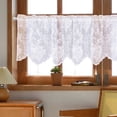 thumbnail image 4 of White Curtain Rod Household Screen Curtains Fine Woven Screen Curtains Through Rod Curtains, 4 of 8