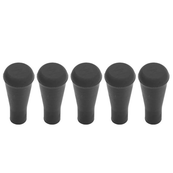 5 Pcs Pointes de Tir à l'Arc 6 mm, 3 Couleurs, Têtes de Flèche en Caoutchouc Souple Pointe Émoussée en Caoutchouc Têtes Larges pour Chasse Tir Flèches Équipement d'Entraînement