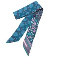 thumbnail image 1 of Foulard Multicolore Mode Femmes Ruban Sac Chapeau Bandeau Poignée Nouée Petit Ruban Foulard, 1 of 2