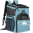 thumbnail image 1 of PetAmi Airline Approved Pet Carrier Backpack, Turqoise, 1 of 7