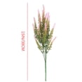 thumbnail image 2 of TopLLC Artificial Flower Artificial Lavender Flower Outdoor Imitation Plastic Plant Artificial Flower（15in）, 2 of 2