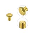 thumbnail image 4 of Unique Bargains Brass Hex Bolts, M6x8mm 30 Pack Fully Thread Grade 4.8 Machine Screws, 4 of 4