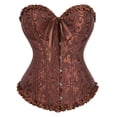 thumbnail image 1 of LSLJS Corset Corset Corset Robe de Mariée sous-Vêtements de Base Modelage du Corps Gothique Gilet Court, 1 of 6