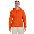 thumbnail image 1 of Jerzees Chandail à Capuchon en Molleton NuBlend pour Hommes, m, Orange Sécurité, 1 of 1
