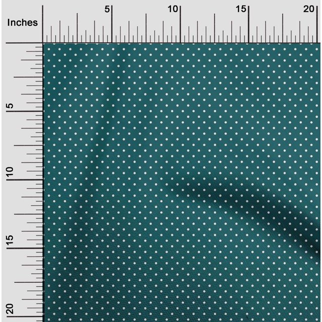 oneOone Viscose Jersey Fabric Polka Dots Print Fabric BTY 60 Inch Wide